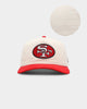 New Era San Francisco 49ers 'Throwback Corduroy' Golfer Snapback White
