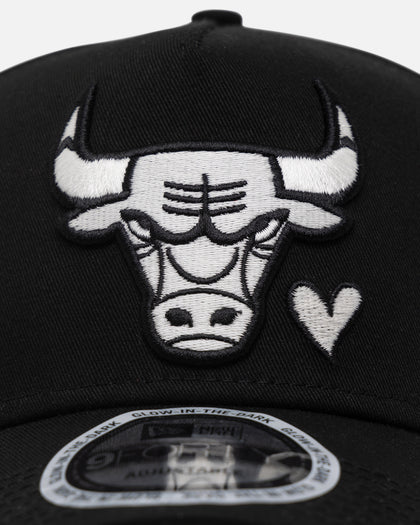 New Era Chicago Bulls 'I Heart Day & Night' 9FORTY A-Frame Snapback Black