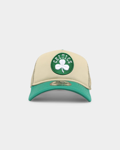 New Era Boston Celtics All Day 9FORTY A-Frame Snapback Vegas Gold