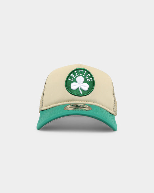 New Era Boston Celtics All Day 9FORTY A-Frame Snapback Vegas Gold