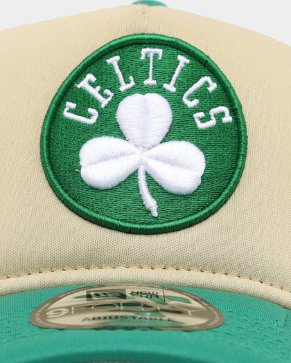 New Era Boston Celtics All Day 9FORTY A-Frame Snapback Vegas Gold