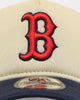 New Era Boston Red Sox All Day 9FORTY A-Frame Snapback Vegas Gold
