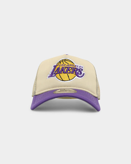 New Era Los Angeles Lakers All Day 9FORTY A-Frame Snapback Vegas Gold