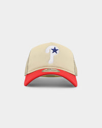 New Era Philadelphia Phillies All Day 9FORTY A-Frame Snapback Vegas Gold