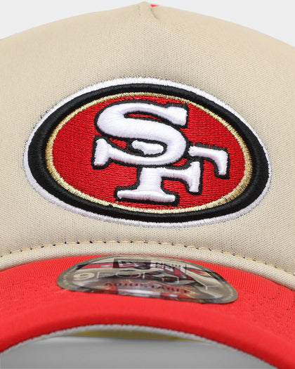 New Era San Francisco 49ers All Day 9FORTY A-Frame Snapback Vegas Gold