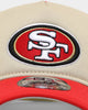 New Era San Francisco 49ers All Day 9FORTY A-Frame Snapback Vegas Gold