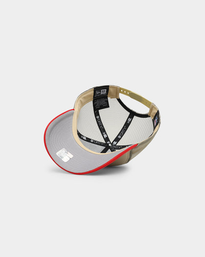 New Era San Francisco 49ers All Day 9FORTY A-Frame Snapback Vegas Gold