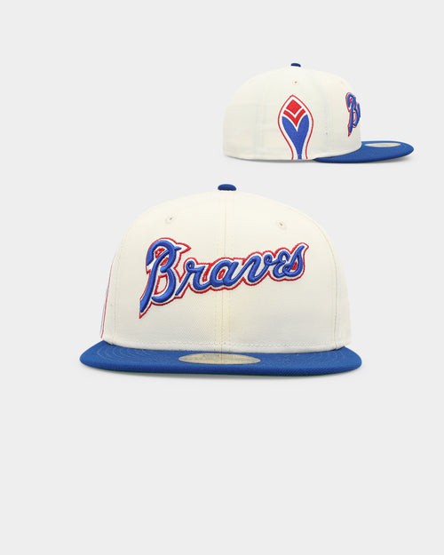 New Era Altanta Braves 'Retro Script' 59FIFTY Fitted OTC
