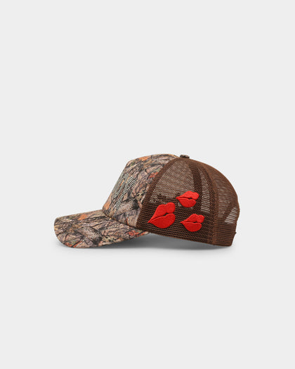 Playboy By CK Glow Up Camo Trucker Snapback Camo