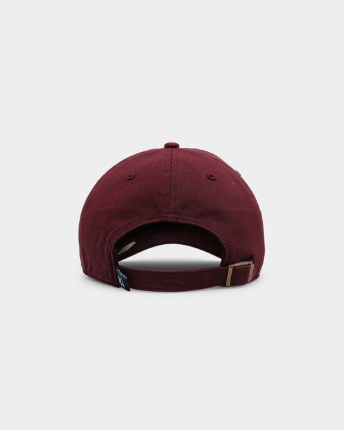 47 Brand New York Yankees '47 Clean Up Strapback Dark Maroon