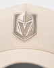47 Brand Vegas Golden Knights 'Caramel Swirl' Sure Shot TT Cotton MVP Snapback Natural/Khaki