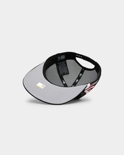 New Era X Nascar Golfer Trucker Snapback Black