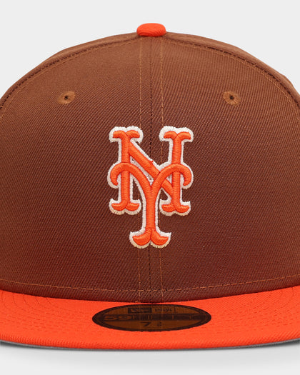 New Era New York Mets 'Harvest' 59FIFTY Fitted Dark Brown