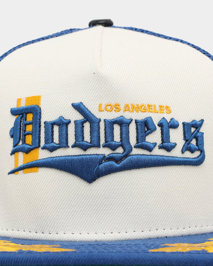 Pro Standard Los Angeles Dodgers Visor Elite Trucker Snapback Eggshell/Dodger Blue