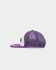 Pro Standard Los Angeles Lakers Visor Elite Trucker Snapback Eggshell/Purple