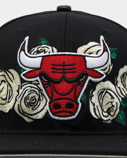 Pro Standard Chicago Bulls Roses Snapback Black