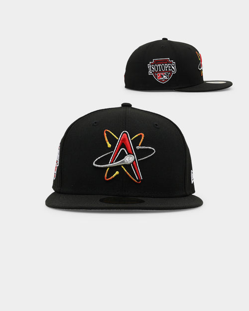 New Era Albuquerque Isotopes 59FIFTY Patch E1 Fitted Black