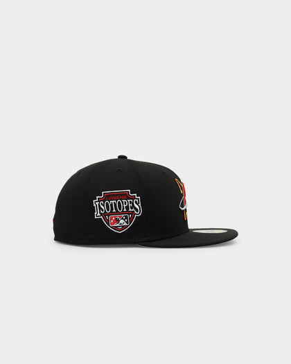New Era Albuquerque Isotopes 59FIFTY Patch E1 Fitted Black