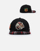 Pro Standard Chicago Blackhawks Pro Prep Plaid Snapback Black