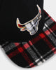 Pro Standard Chicago Bulls Prop Prep Plaid Snapback Black