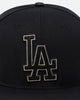 Pro Standard Los Angeles Dodgers Black & Gold Snapback Black
