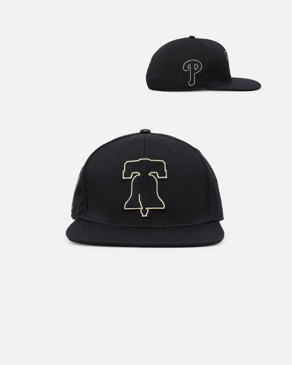 Pro Standard Philadelphia Phillies 'Black & Gold' Snapback Black/Gold