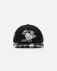 Pro Standard Pittsburgh Penguins Pro Prep Plaid Snapback Black