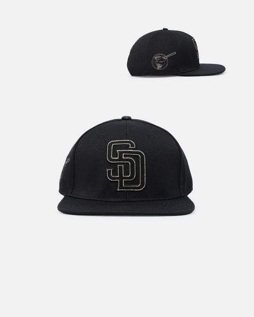 Pro Standard San Diego Padres 'Black & Gold' Snapback Black/Gold