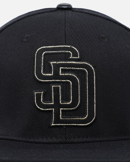 Pro Standard San Diego Padres 'Black & Gold' Snapback Black/Gold