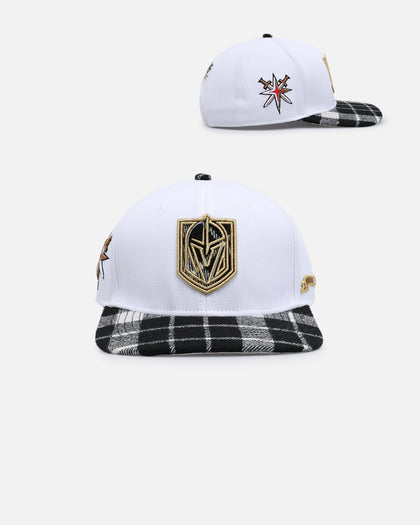Pro Standard Vegas Golden Knights Pro Prep Plaid Snapback Black