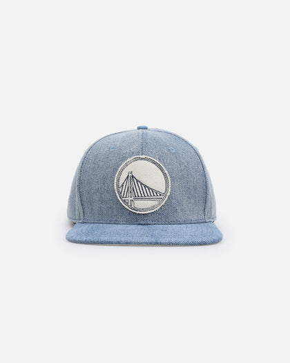 Pro Standard Golden State Warriors Denim Snapback Denim/Linen