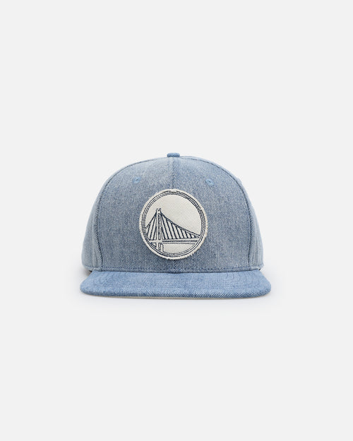 Pro Standard Golden State Warriors Denim Snapback Denim/Linen