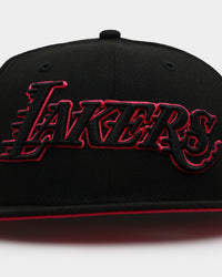 New Era Los Angeles Lakers 'Rose Nights' 59FIFTY Fitted Black