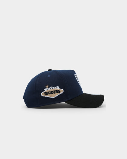 New Era Las Vegas Raiders 9FORTY A-Frame 2-Tone Snapback Dark Blue