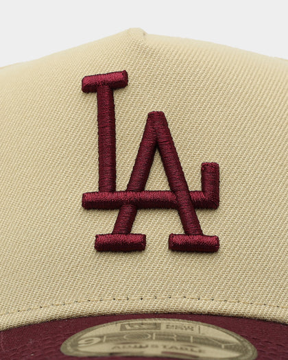 New Era Los Angeles Dodgers 9FORTY A-Frame 2-Tone Snapback Gold