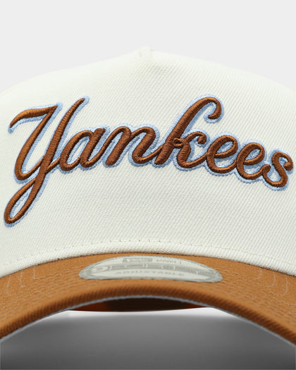 New Era New York Yankees 'Toasted Peanut' 2-Tone 9FORTY A-Frame Snapback White