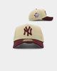 New Era New York Yankees 9FORTY A-Frame 2-Tone Snapback Gold