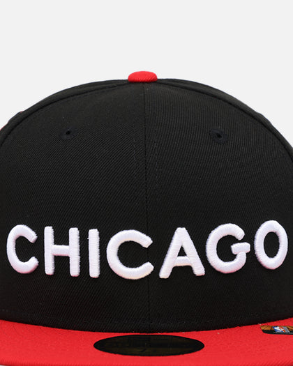 New Era Chicago Bulls 'NBA CE Headwear Collection' 59FIFTY Fitted Black