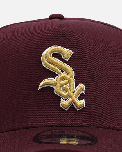New Era Chicago White Sox 'Golden Port' 9FORTY A-Frame Snapback Dark Purple