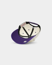 Mitchell & Ness Los Angeles Lakers Go Team Go OG Snapback Vintage Cream