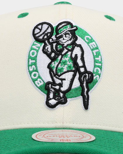 Mitchell & Ness Boston Celtics Go Team Go OG Snapback Vintage Cream