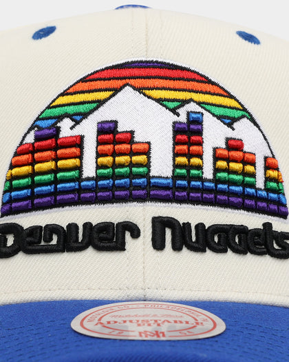 Mitchell & Ness Denver Nuggets Go Team Go OG Snapback Vintage Cream