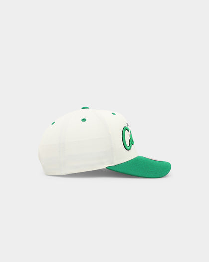 Mitchell & Ness Boston Celtics Team Script OG Snapback Cream White