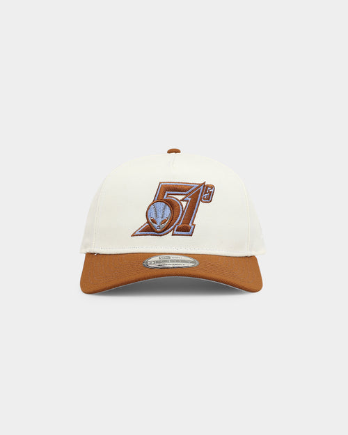 New Era Las Vegas 51s 'Toasted Peanut' 9FORTY A-Frame Snapback White