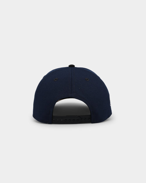New Era Philadelphia Athletics 'Blue/Black 2 Tone' 9FORTY A-Frame Snapback Dark Blue
