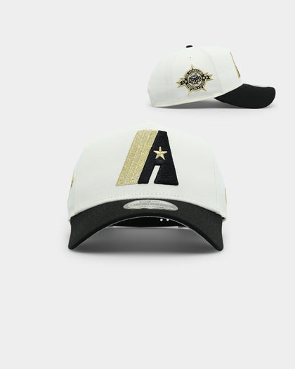 New Era Houston Astros 'White Gold' 9FORTY A-Frame Snapback Chrome/Black