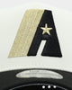 New Era Houston Astros 'White Gold' 9FORTY A-Frame Snapback Chrome/Black