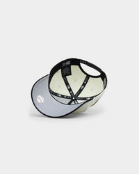 New Era Houston Astros 'White Gold' 9FORTY A-Frame Snapback Chrome/Black