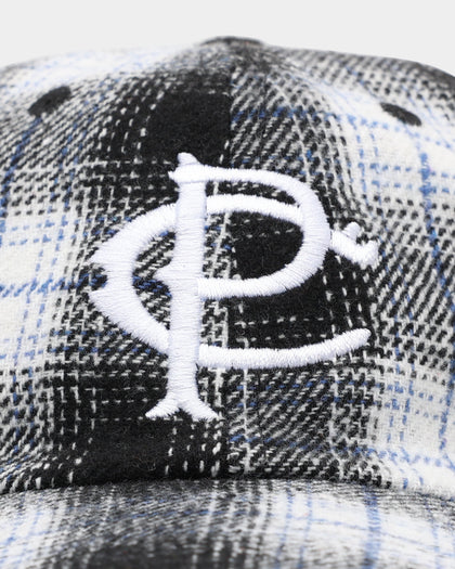 Carre Chat Cap Black Plaid