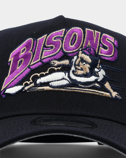New Era Buffalo Bisons 'Acai' 9FORTY A-Frame Snapback Navy/Magenta